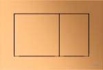 TECEnow WC plate (9240419) brass
