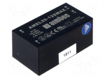 Converter: AC/DC | 20W | Uout: 12VDC | Iout: 1.66A | 81% | Mounting: PCB