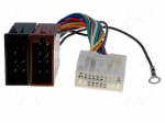 Connector | radio,ISO | Citro&euml;n,Mitsubishi,Peugeot | PIN: 20