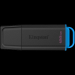KINGSTON 128GB Portable USB 3.2 Gen 1 DataTraveler Exodia Black/Blue