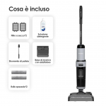 Tineco FloorOne i5 Stretch PLUS Upright vacuum Battery Dry&wet Bagless 210 W Grey 2.5 Ah