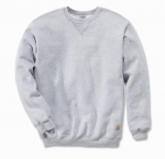 Sweatshirt Midweight Crewneck Heather Grey