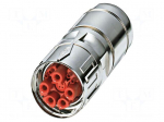 Connector: M40 | plug | PIN: 13(5+4+4) | 630V | 8A,70A | crimped