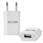 VELTORI POWER ON USB Smartwatch Charger 5V 1A VTL1 / white