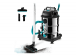 Cecotec Vacuum cleaner | Conga Rockstar Wet & Dry Steel Max Pro | Corded operating | 1600 W | 220-240 V | Silver/Black