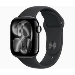 Apple Watch Series 11&Acirc; GPS + Cellular 46mm&Acirc; Gold Titanium Case with Light Blush Sport Band - S/M