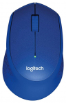 Logitech M330 Silent Plus Mouse - blue - bezgłośna