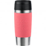 Emsa TRAVEL MUG Classic thermo mug (coral/stainless steel, 0.36 liters)