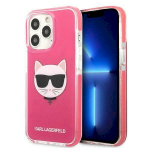 Karl Lagerfeld KLHCP13LTPECPI Hardcase for iPhone 13 Pro / 13 6,1" / fuchsia