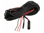 Cable for ACV cameras | 10m | 4pin male,4pin female,cables