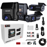 SJCAM M60 Dashcam 4K Wi-Fi GPS Car DVR Front + Back + Interior cameras