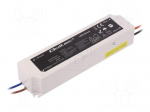 Power supply: switched-mode | LED | 75W | 12VDC | 6.25A | IP67 | OUT: 1