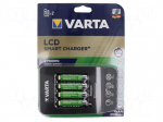 Charger: microprocessor-based | Ni-MH | Size: AA,AAA,R3,R6 | Plug: EU