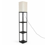 M&auml;nguala | PC | Konsoolid | Tarvikud // M&auml;nguasjad ja m&auml;ngud lastele // ZD178 Stojąca lampa podłogowa z p&oacute;łkami czarna e27 160cm