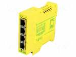 Industrial module: switch Ethernet | unmanaged | 5&divide;30VDC | RJ45