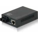 Valgukiudv&otilde;rgu konverter LevelOne LevelOne FVT-2201 100 Mbit/s 1310 nm &uuml;hekanaliline Black