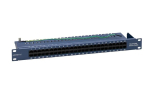 EMITERNET 19" telephone panel/ISDN 50XRJ45 (1U) blue FN/TEL/FA850KT5084BK