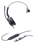K&otilde;rvaklapid Yealink Peakomplekt UH46 Mono Teams USB-C/A