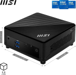 Arvuti MSI MSI Cubi 5 1MA-660AT 16GB 500GB SSD i5-120U Black Windows 11 Home