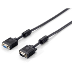 Equip VGA kaabel 1024x768/60Hz pikendatud St/Bu 20.00m Black pol&uuml;kotis