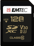 M&auml;lukaart Emtec Speedin Pro SDXC 128 GB Class 10 UHS-I/U3 V30 (ECMSD128GXC10SP)