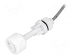 Sensor: liquid level | -55&divide;130&deg;C | Output conf: SPST-NO | lead 0,5m