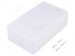 Enclosure: multipurpose | X: 95mm | Y: 160mm | Z: 49mm | COFFER | ABS | grey