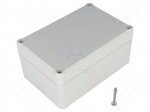 Enclosure: multipurpose | X: 80mm | Y: 120mm | Z: 57mm | EUROMAS II | ABS