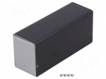 Enclosure: with panel | X: 53.5mm | Y: 160mm | Z: 69mm | aluminium