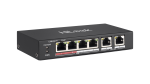 Komutators NS-0106P-35 4-port 10/100Mbps PoE 2-port 10/100Mbps