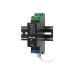 Wi-Fi relay Pro 2PM, 2 channels, DIN rail mount, 16A per channel, 25A max, 110-240VAC