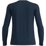 Koszulka termoaktywna z długim rękawem męska Odlo MERINO 160 BL TOP crew neck l/s granatowa   L
