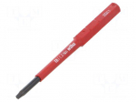 Interchangeable blade | Torx&reg; | insulated | TX08 | 75mm | max.1.3Nm