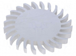Heatsink | LED | &Oslash;: 105mm | H: 10mm | 2K/W