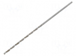 Drill bit | for metal | &Oslash;: 0.8mm | L: 46mm | HSS | Working part len: 25mm