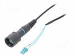 Connector: fiber optic | patchcord | PIN: 2 | multi mode duplex (MM)