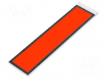Backlight | Application: DE125 | LED | Dim: 99x22.86x2.5mm | red