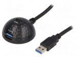 Cable | USB 1.1,USB 2.0,USB 3.0 | USB A socket,USB A plug | 1.5m