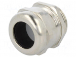 Cable gland | M25 | 1,5 | IP68 | Mat: brass | Body plating: nickel