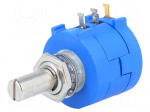 Potentiometer: shaft | multiturn | 2k&Omega; | 2W | &plusmn;5% | 6.35mm | linear | IP40