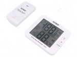Meter: thermo-hygrometer | LCD 1.3" | -5&divide;50&deg;C | Accur: &plusmn;1%,&plusmn;1,0&deg;C