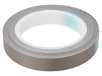 Tape: electrically conductive | W: 19mm | L: 10m | Thk: 0.11mm
