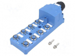 Distribution box | M12 | PIN: 5 | socket | 7A | with LED indicators