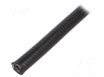 Protective tube | &Oslash;Braid : 21mm | galvanised steel | Len: 10m | IP67