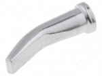 Tip | bent chisel | 3.2x0.8mm | bent 30&deg;