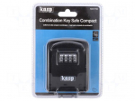 Key safe | Width: 75mm | 4 digit code | Kind: combination code