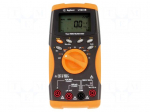 Digital multimeter | Bargraph: 21segm | True RMS | Resol: 0.1&deg;C