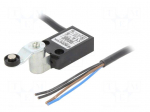Limit switch | NO + NC | 10A | max.240VAC | cables | 1m | IP67 | -25&divide;70&deg;C