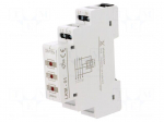 Voltage indicator | 3x400VAC | IP20 | for DIN rail mounting | LKM