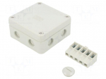 Enclosure: junction box | X: 110mm | Y: 110mm | Z: 51mm | IP67 | B 9/T